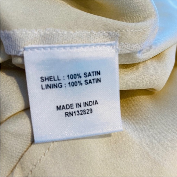 NWT REVOLVE x Camila Coelho Deanna Midi Dress In Champagne - Picture 10 of 10